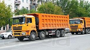 Самосвалы 4х осные Shacman