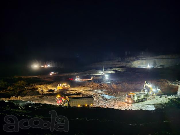 Набираем самосвалы (3-х осные / 4-х осные) для перевозки вскрышной породы